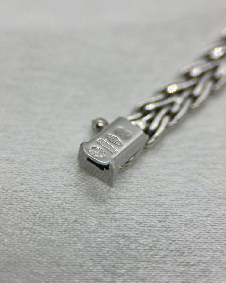 UnoAErre: Armband i 18K Vitguld