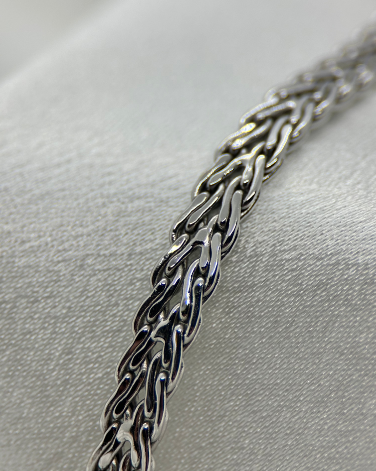 UnoAErre: Armband i 18K Vitguld