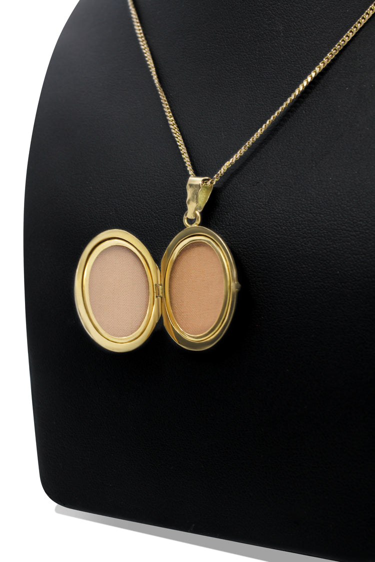 Medaljong i 18K Guld