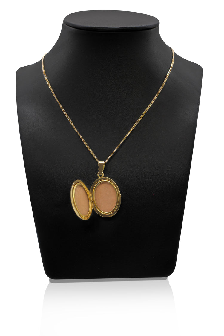 Medaljong i 18K Guld