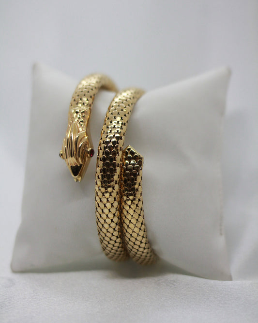 18K Italienskt Ormarmband