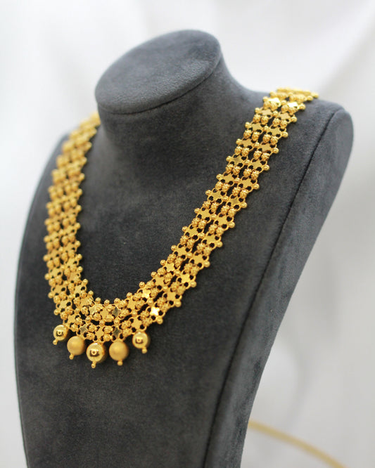 22K Indiskt halsband med justerbart band - 22,3g