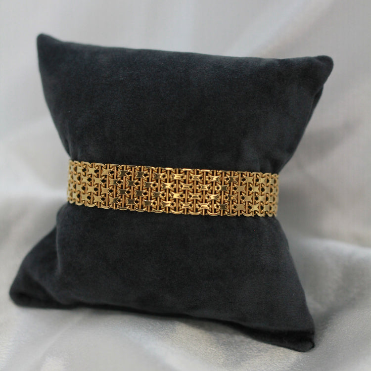 18K X-länk armband 1963, 32.4g