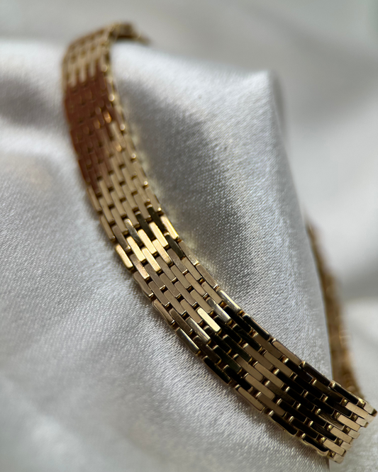 Korridorlänksarmband i 18K Guld