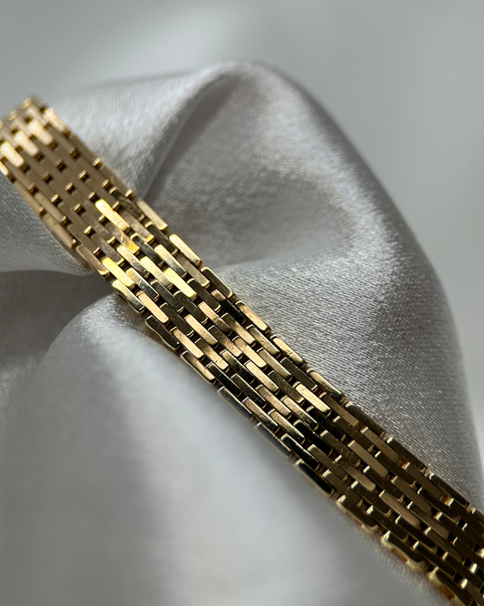 Korridorlänksarmband i 18K Guld