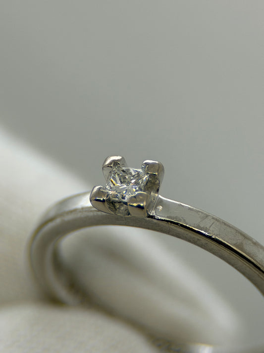 18K Prinsessslipad Diamantring – Schalins 'Seine', Storlek 50