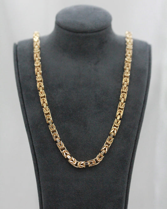 18K Kejsarlänk Halskedja - 63,3 g