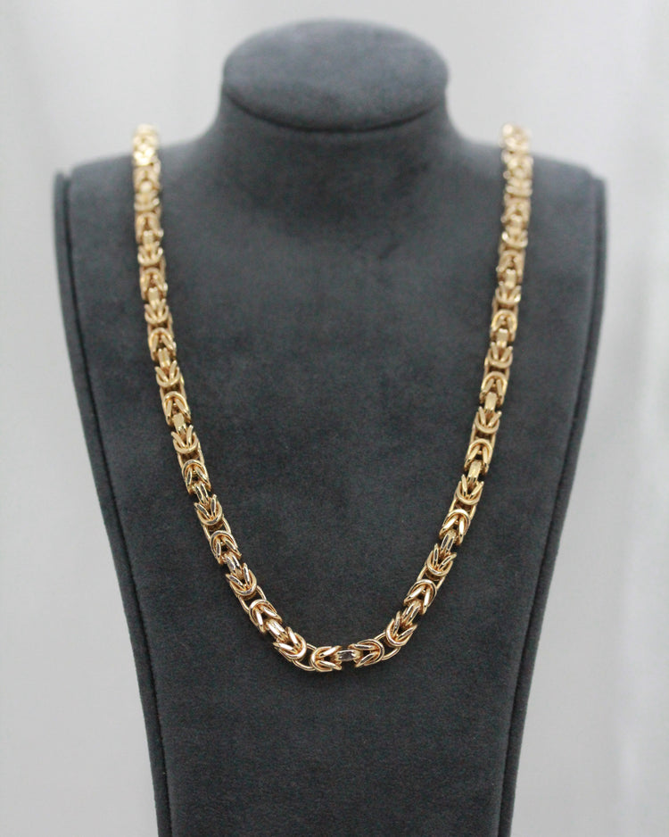 18K Kejsarlänk Halskedja - 63,3 g