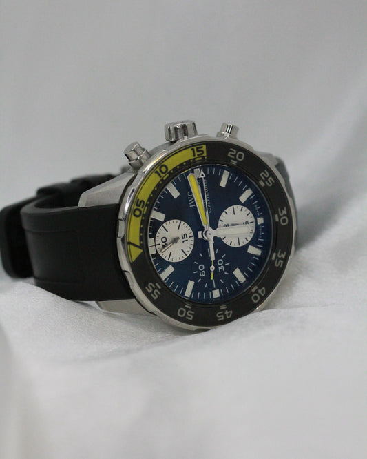IWC Aquatimer Chronograph – Automatisk Dykarklocka i Stål