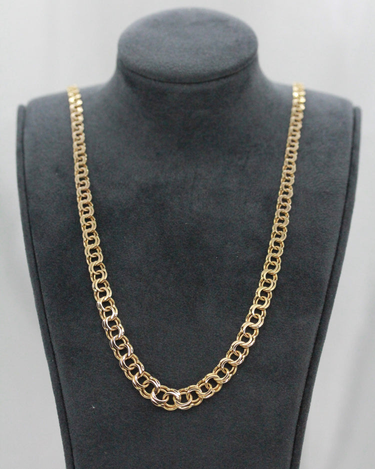 18K Bismarck Halskedja - 11,2 g 51 cm