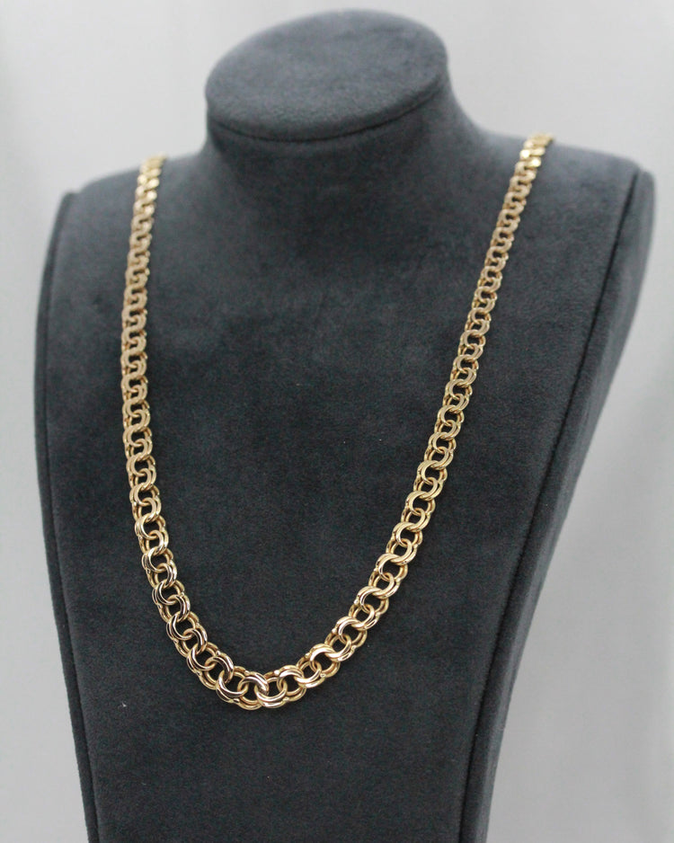 18K Bismarck Halskedja - 11,2 g 51 cm