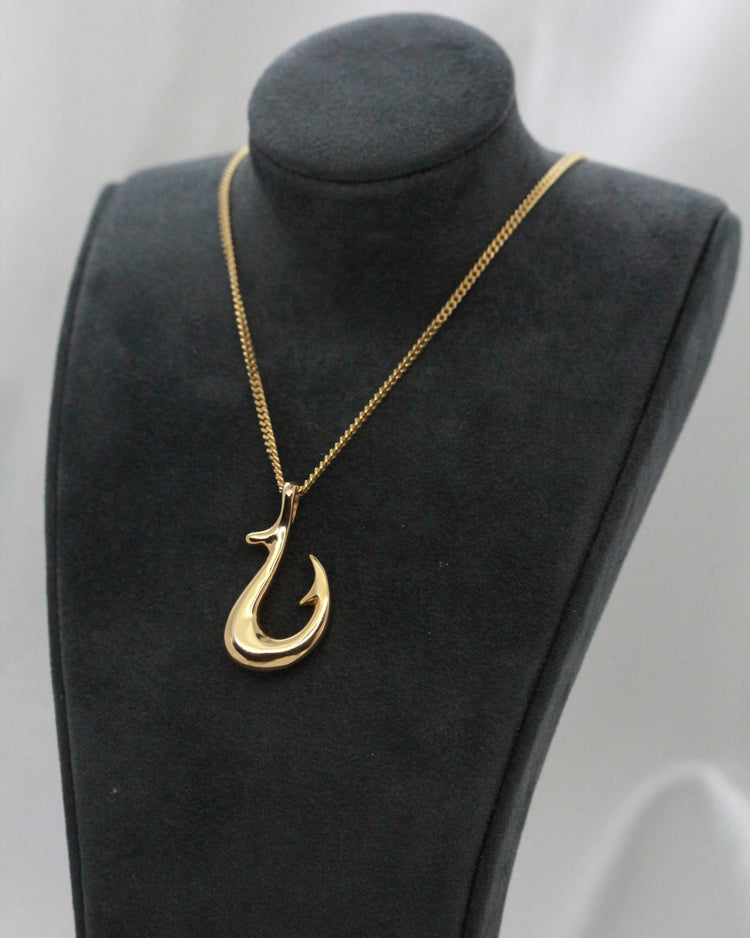 18K fiskkrokshänge - 7,2 g