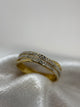 18K Gold and Diamond Ring – Size 49.5