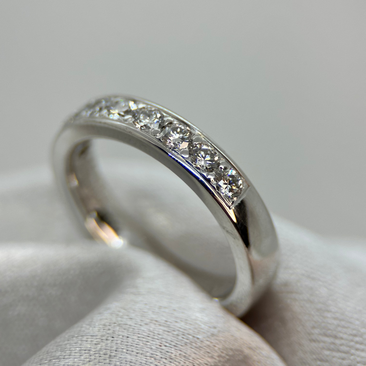 18K Halvalliansring 0.63 ct TWVS