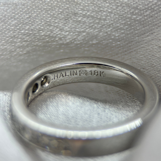 18K Halvalliansring 0.63 ct TWVS