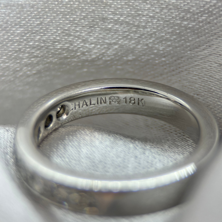 18K Halvalliansring 0.63 ct TWVS