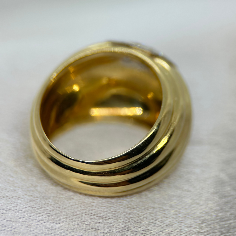 18K Cocktailring med Diamanter 0.40 ct