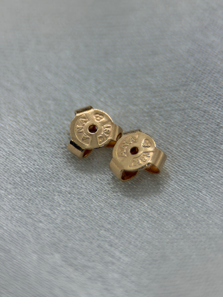 18K Kamé örhängen – 2 cm