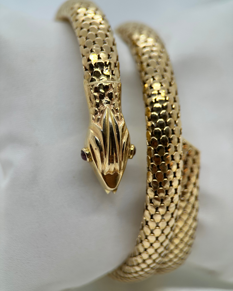 18K Italienskt Ormarmband