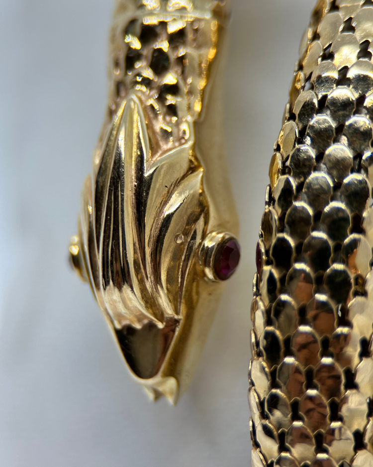 18K Italienskt Ormarmband