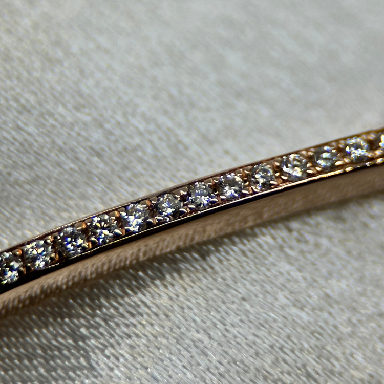 14K Armband med Färgstenar och Diamanter