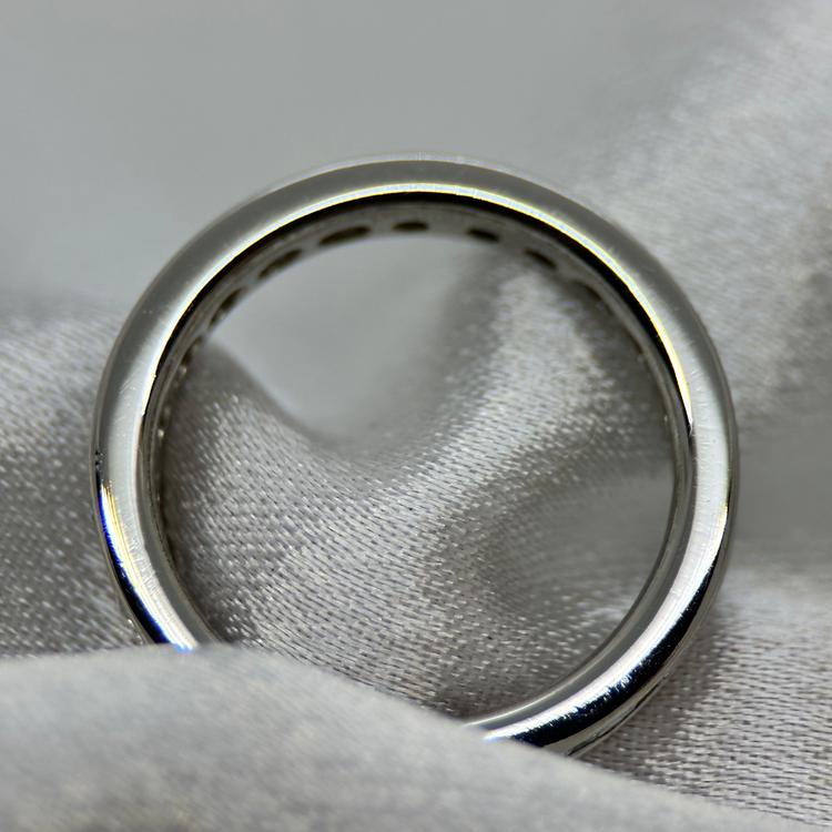 Platina Alliance-ring med Diamanter