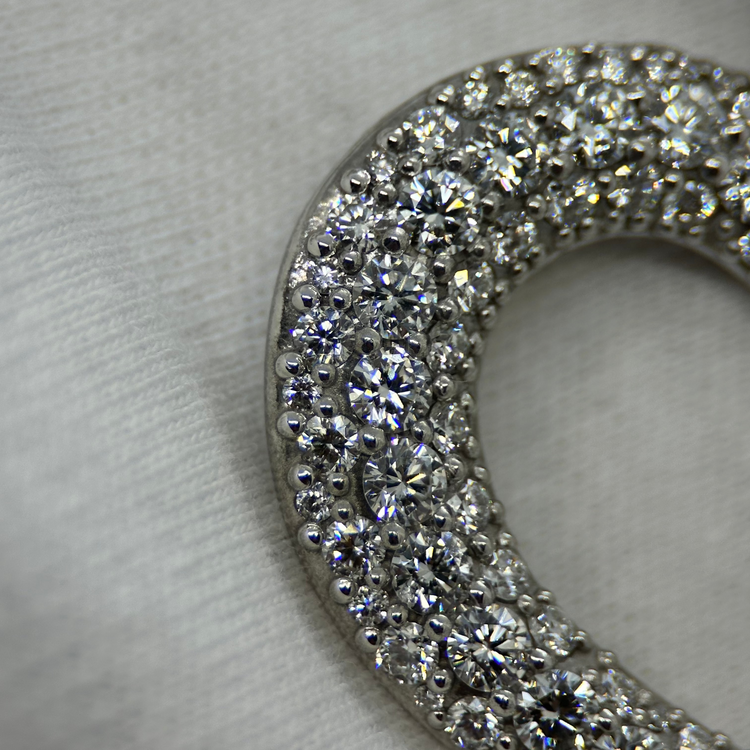 Diamant Hjärthänge 5.73 ct