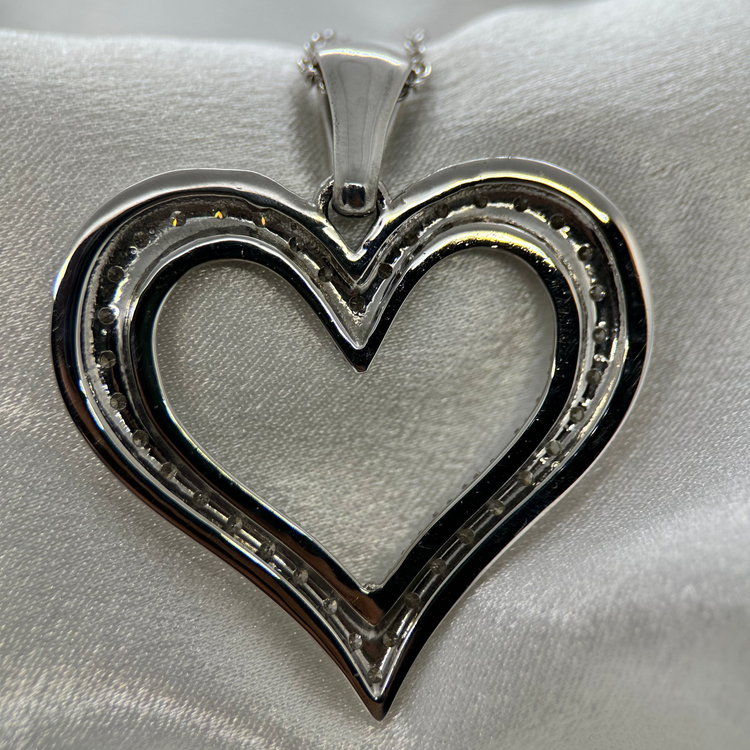 Diamant Hjärthänge 5.73 ct