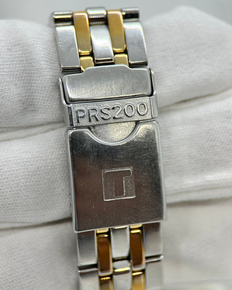 Tissot Kronograf Herrklocka i Stål och Guldton