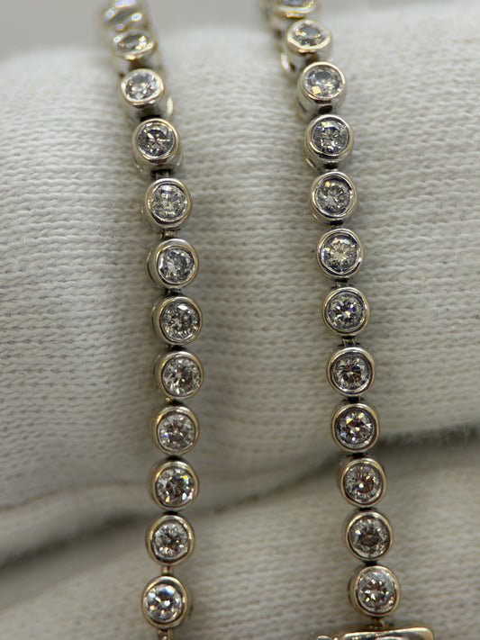 18K Diamond Tennis Bracelet – 1.20 ct, 18 cm