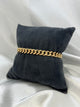18K Pansarlänksarmband i rödguld – 33.0g, 18.5 cm