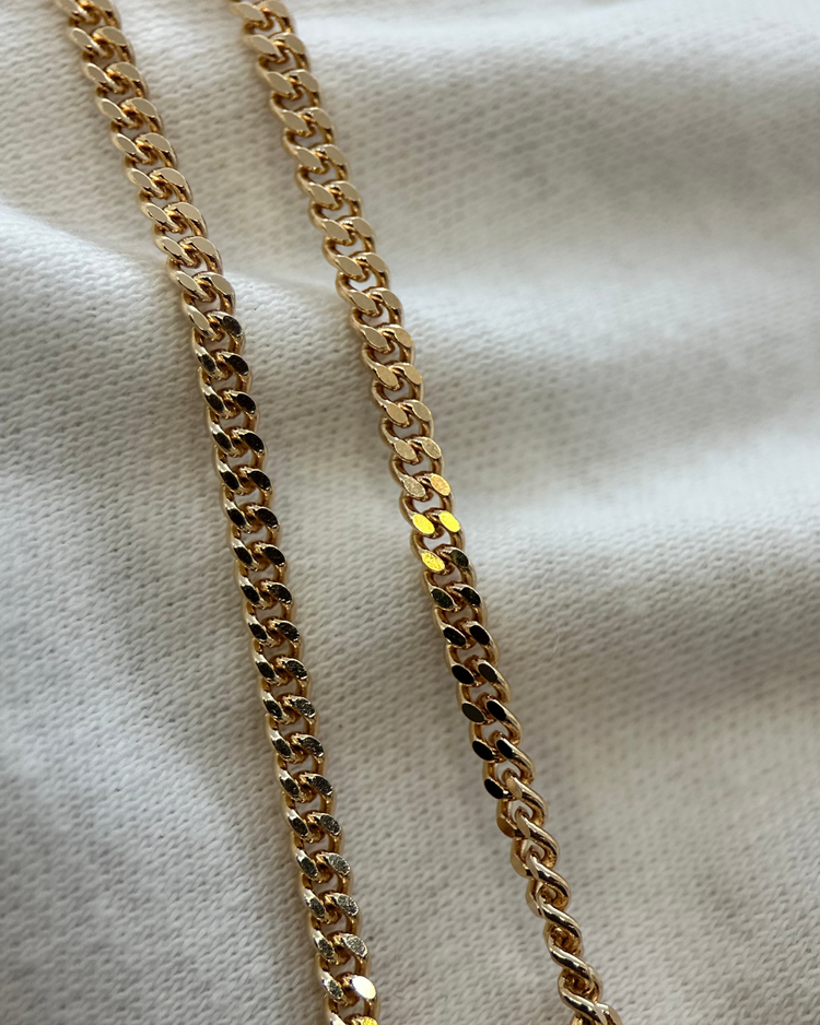 18K Pansarkedja Balestra 70 cm