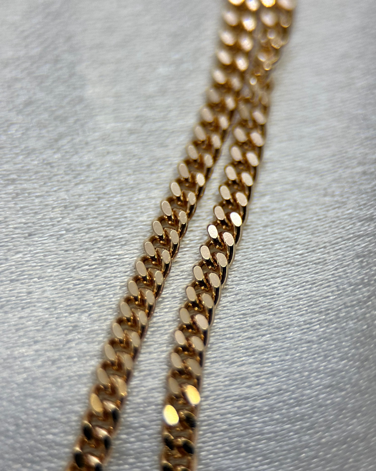 18K Pansarkedja Balestra 70 cm