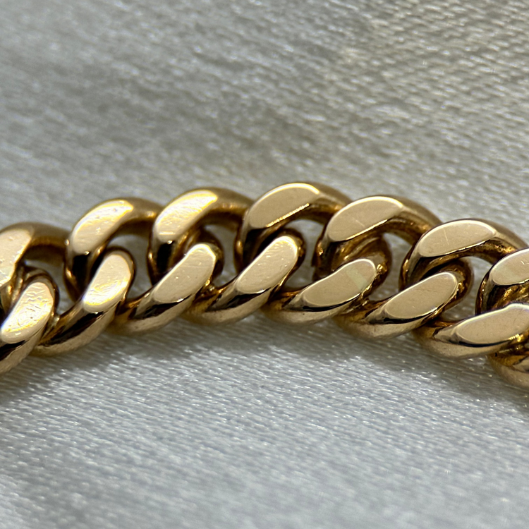 18K Pansararmband, handgjord av Joans 20 cm (1982)