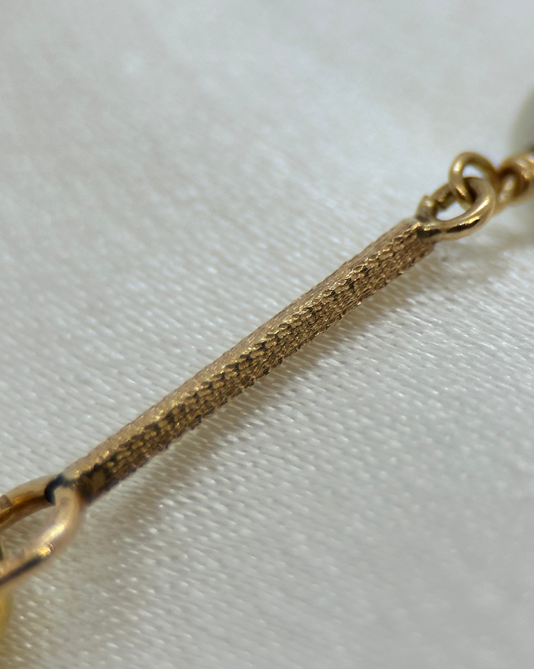 14K Halsband med Odlade Pärlor