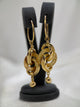 Guld Örhängen, 1874 – Invävda motiv, 4.8 cm