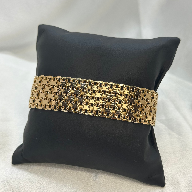 18K X-Link Bracelet – Stockholm, 1965