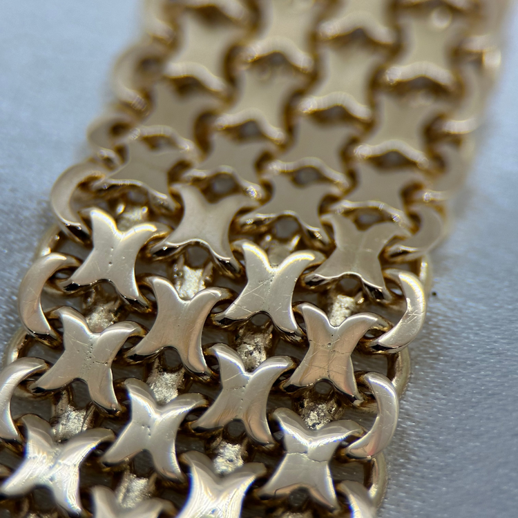 18K X-Link Bracelet – Stockholm, 1965