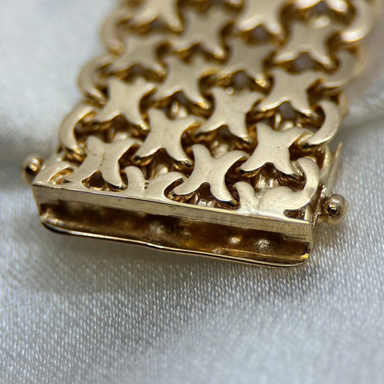 18K X-Link Bracelet – Stockholm, 1965