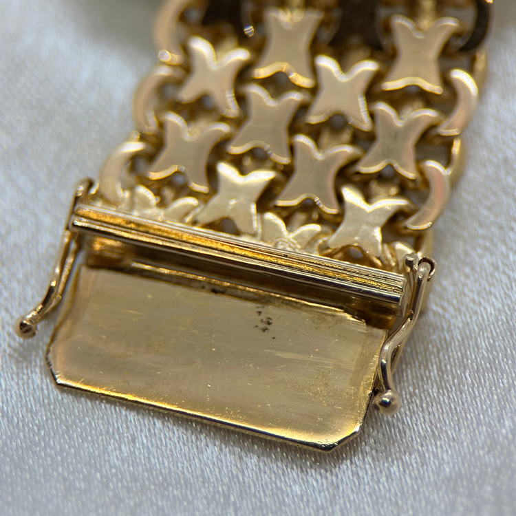 18K X-Link Bracelet – Stockholm, 1965