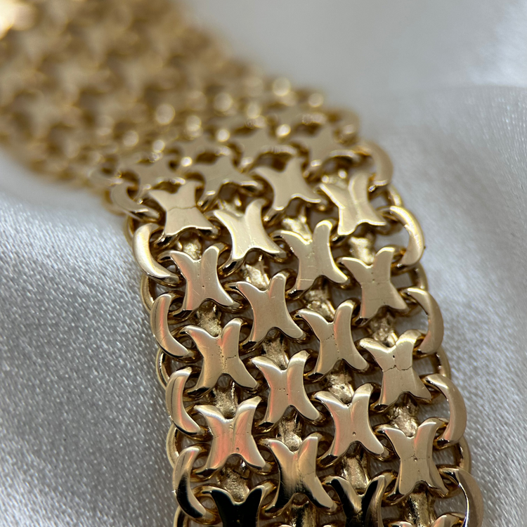 18K X-Link Bracelet – Stockholm, 1965