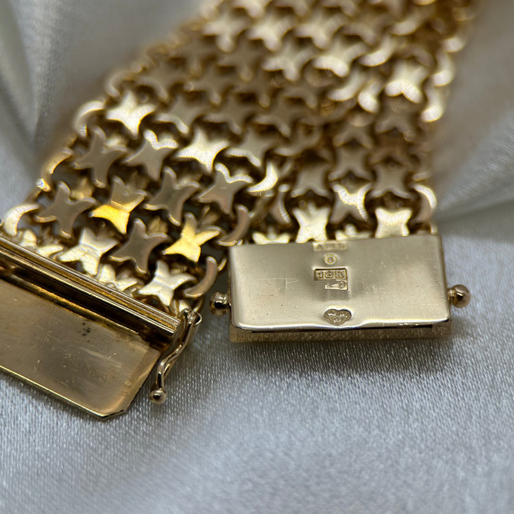 18K X-Link Bracelet – Stockholm, 1965