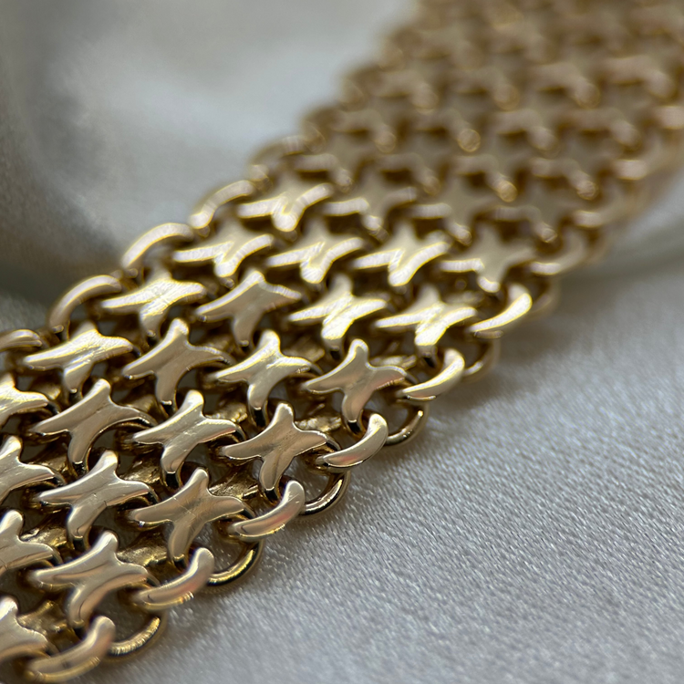18K X-Link Bracelet – Stockholm, 1965