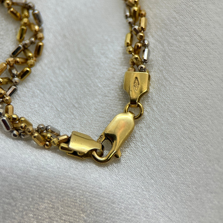 18K Bi-coloured Necklace