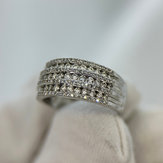 18K Diamantring - 1,20ct
