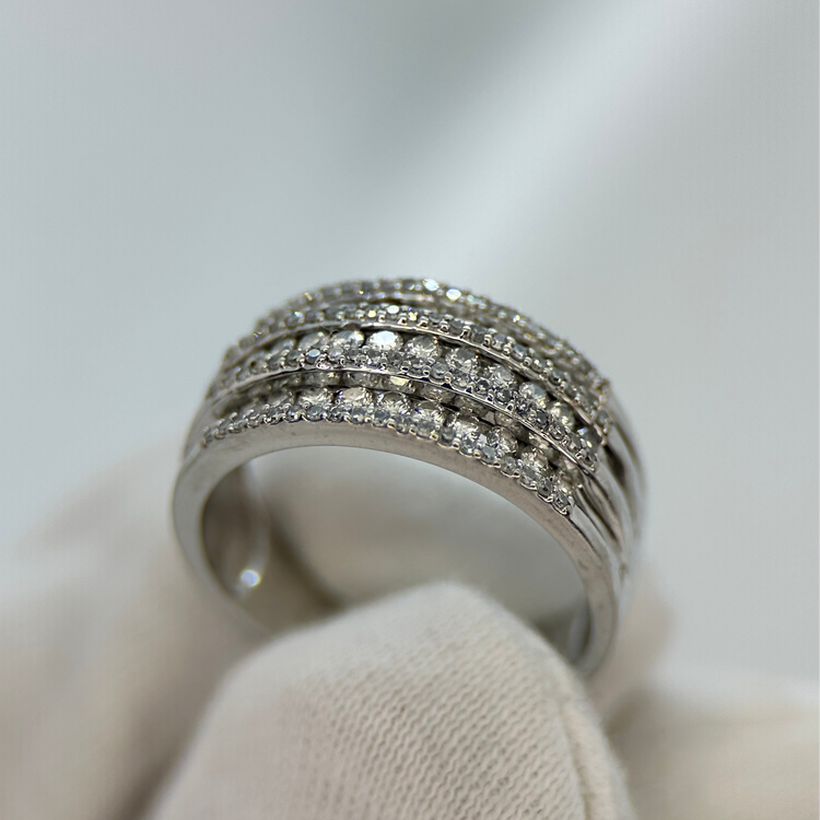 18K Diamantring - 1,20ct
