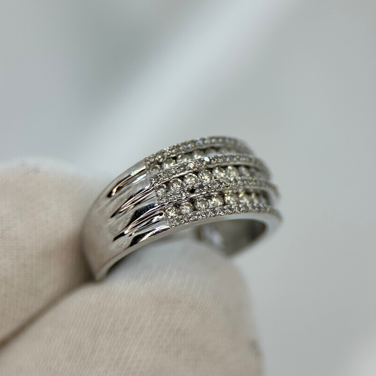 18K Diamantring - 1,20ct