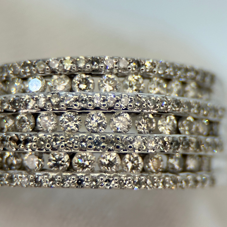 18K Diamantring - 1,20ct