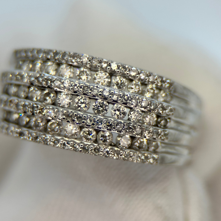 18K Diamantring - 1,20ct