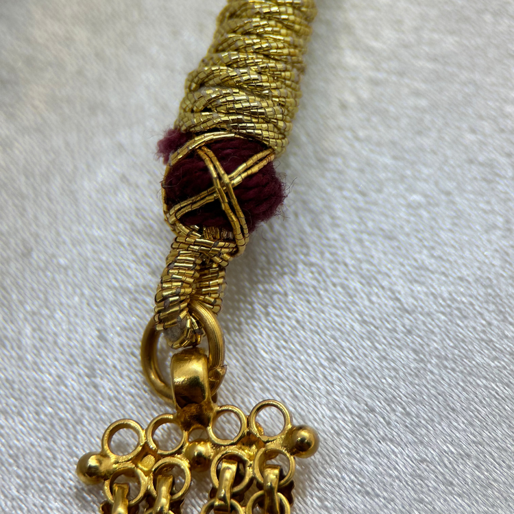 22K Indiskt halsband med justerbart band - 22,3g